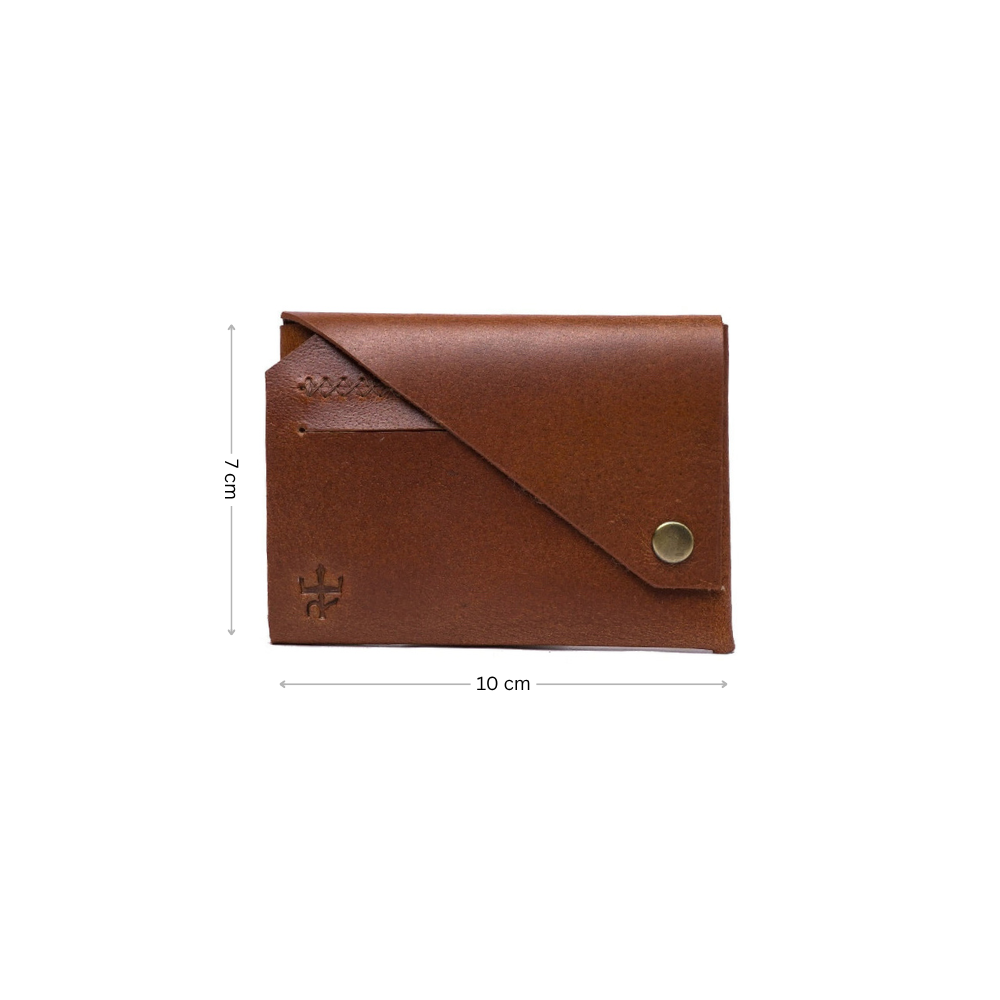 Unisex Minimal Full Opener Wallet Full Grain Leather