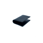 Minimal Bi Fold Card Holder Black Full Grain Leather - Pack of 2