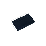 Minimal Card Holder Black Full Grain Leather - Pack of 2