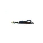 Sturdy Keychain - Black Reinforced Flat Style Full Grain Leather - Pack of 2