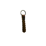 Handmade Keychain - Tan Brown Loop Style Full Grain Leather - Pack of 2