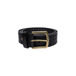 Punch Hole Style Men's Belt Full Grain Leather