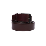 Doming Style Brown Men's Belt Full Grain Leather