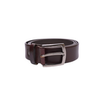 Doming Style Brown Men's Belt Full Grain Leather