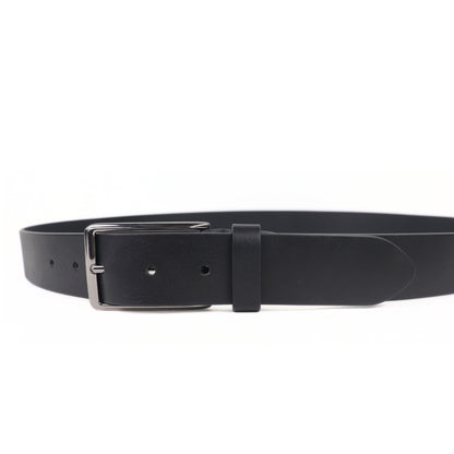 Milano Black Men's Belt 35mm - Italian Full Grain Leather