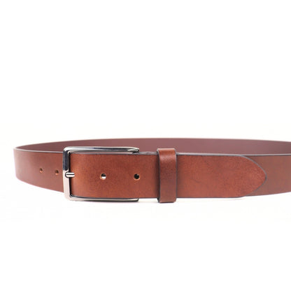 Verona Brown Men's Belt 35mm - Italian Full Grain Leather