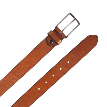 Amber Tan Men's Belt 35mm - Italian Full Grain Leather