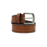 Outer Brogues Men's Belt Full Grain Leather
