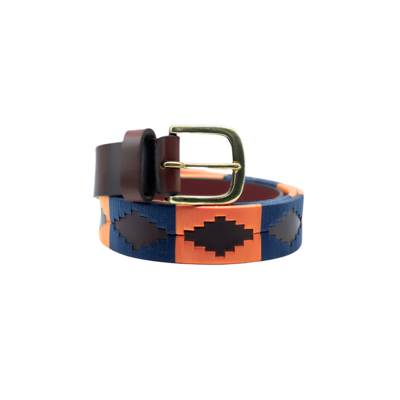 Unisex Polo Belt Safari Adventure Full Grain Leather