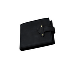 Loop Lock Dust Black Wallet Full Grain Leather