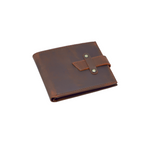 Loop Lock Dust Brown Full Grain Leather Wallet