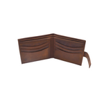 Loop Lock Dust Brown Full Grain Leather Wallet