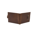 Loop Lock Dust Brown Full Grain Leather Wallet