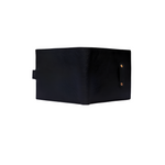 Loop Lock Saffiano Black Full Grain Leather Wallet