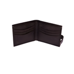 Loop Lock Saffiano Sable Full Grain Leather Wallet