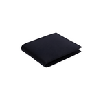 Minimal Bi-Fold Saffiano Black Full Grain Leather Wallet