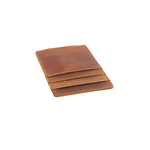 Slim Money Clipper Tan Brown Wallet