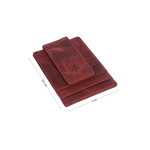 Slim Money Clipper Oil Cherry Wallet