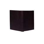 Standing Bi-Fold Saffiano Sable Full Grain Leather Wallet