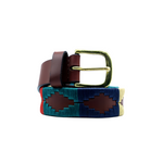 Unisex Polo Belt Coastal Sunset Full Grain Leather