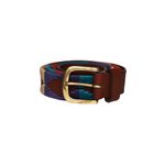 Unisex Polo Belt Coastal Sunset Full Grain Leather