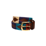 Unisex Polo Belt Coastal Sunset Full Grain Leather