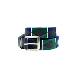 Unisex Polo Belt Emerald Full Grain Leather