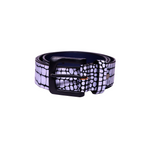 Unisex Belt Gator Tone Full Grain Leather