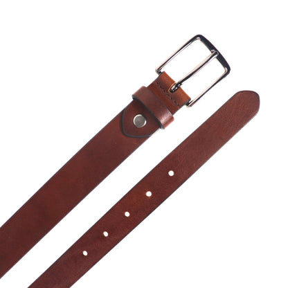 Verona Brown Unisex Belt 30mm - Italian Full Grain Leather