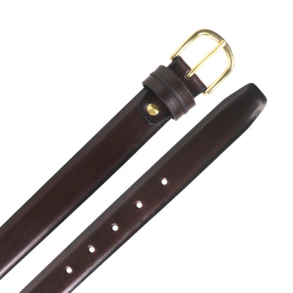 Contour Moro Brown Unisex Belt 30mm - Italian Full Grain Leather