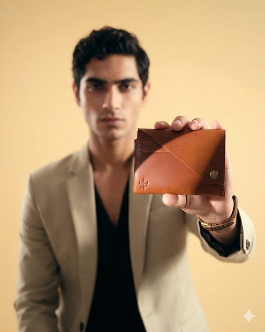 Unisex Minimal Full Opener Wallet Full Grain Leather